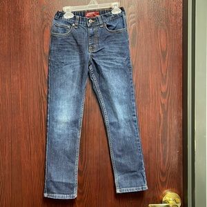 Arizona boys adjustable waist jeans.